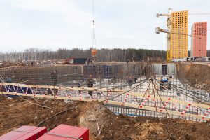 Саларьево Парк ход строительства корпус 15 - 6 апреля 2018 года