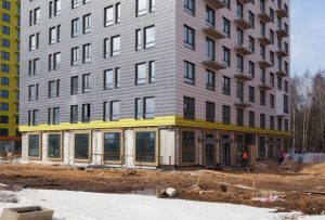 Саларьево Парк ход строительства 2 корпуса - 6 апреля 2018 года