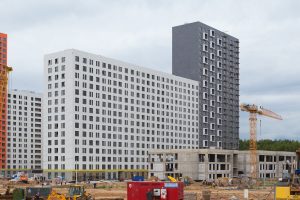 Саларьево Парк ход строительства корпус 4 дата съемки 05.07.2018