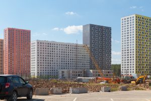 Саларьево Парк ход строительства корпус 4 дата съемки 09.08.2018