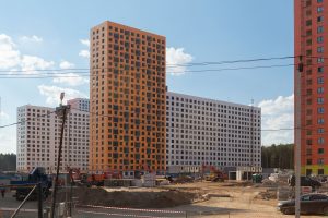 Саларьево Парк ход строительства корпус 7.1 дата съемки 09.08.2018