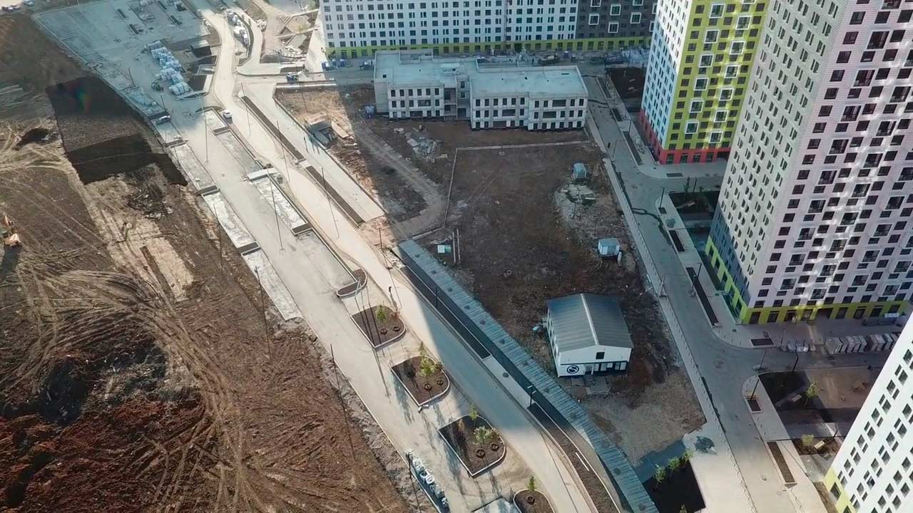Саларьево Парк ход строительства 15 сентября 2018 года