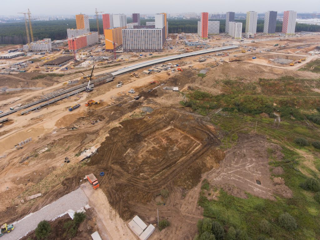 Саларьево Парк ход строительства 21 корпус - 10 сентября 2018 года