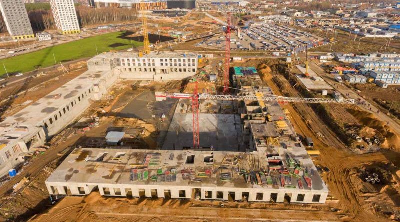 Саларьево Парк ход строительства корпус 18.2 дата съемки 06.11.2018