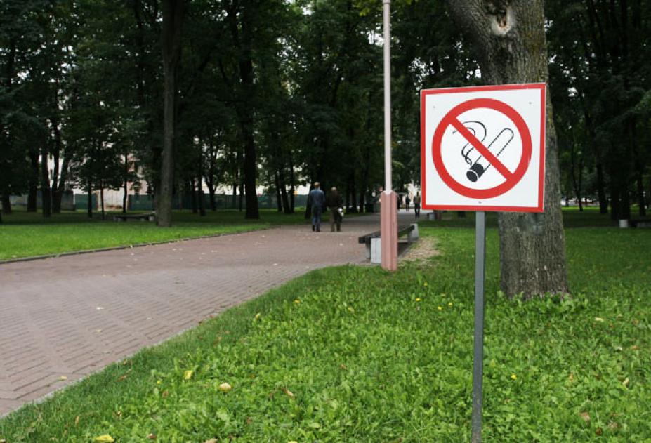 Саларьево Парк места для курения