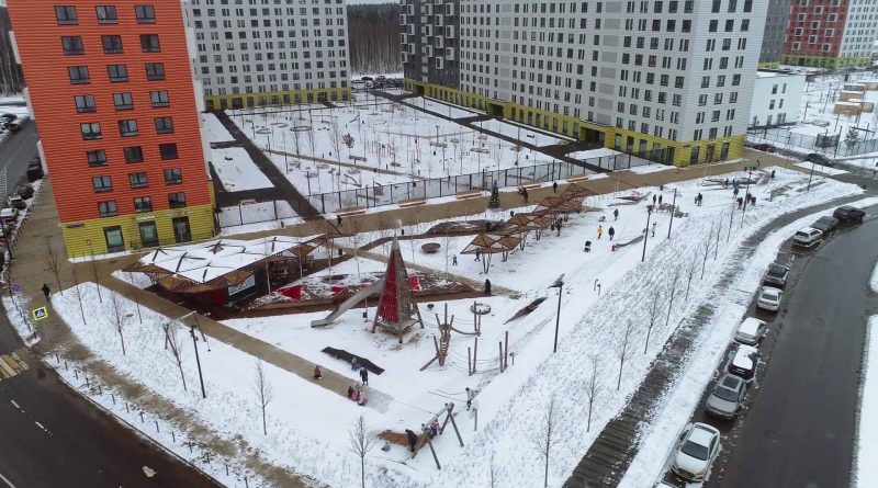 ЖК Саларьево парк, фото от 1 февраля 2020 года